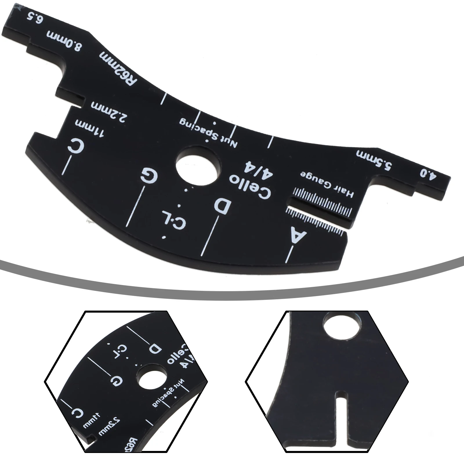 Violin Bridges Mold Template Cello Bridge Repair Tool 4/4 3/4 1/2 Violin Cello Double Bass