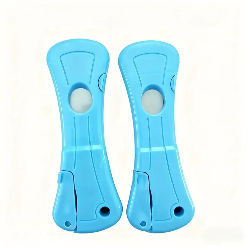 1PC 헤비듀티 수동 접착제 노즐 트리머 및 커터 - 블레이드가 있는 올인원 조절식 접착팁 커터, 휴대용 DIY 플라스틱