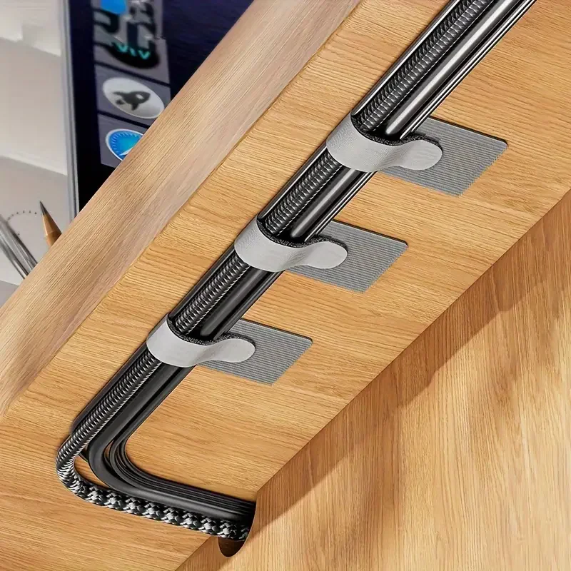 10pcs-Self-Adhesive-Cable-Organizer-Table-Wall-Adhesive-Cable-Fixed ...