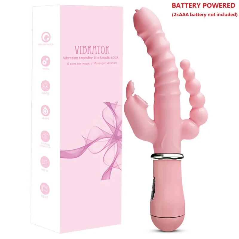 Rabbit G Spot dildo vibrator for women clitoris clit sucker