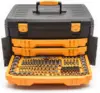 243 Piece Mechanics Tool Set in 3 Drawer Storage Box | 12 Point 6