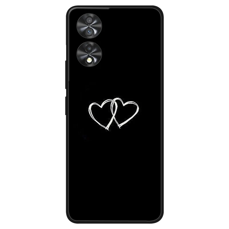Shockproof TPU Soft Silicone Phone Cover with Cute Painted Design