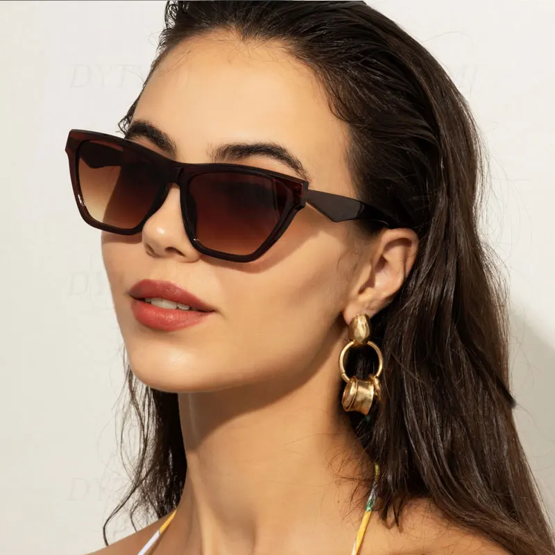 

RBRARE Big Frame Cat Eye Sunglasses Women Vintage Gradient Sun Glasses Women Cateye Goggles for Men Gafas De Sol Para Mujer