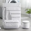 Mesh Laundry Bag Polyester Laundry Wash Bags Coarse Net Laundry Basket Laundry Bags for Washing Machines Mesh Bra Bag 3
