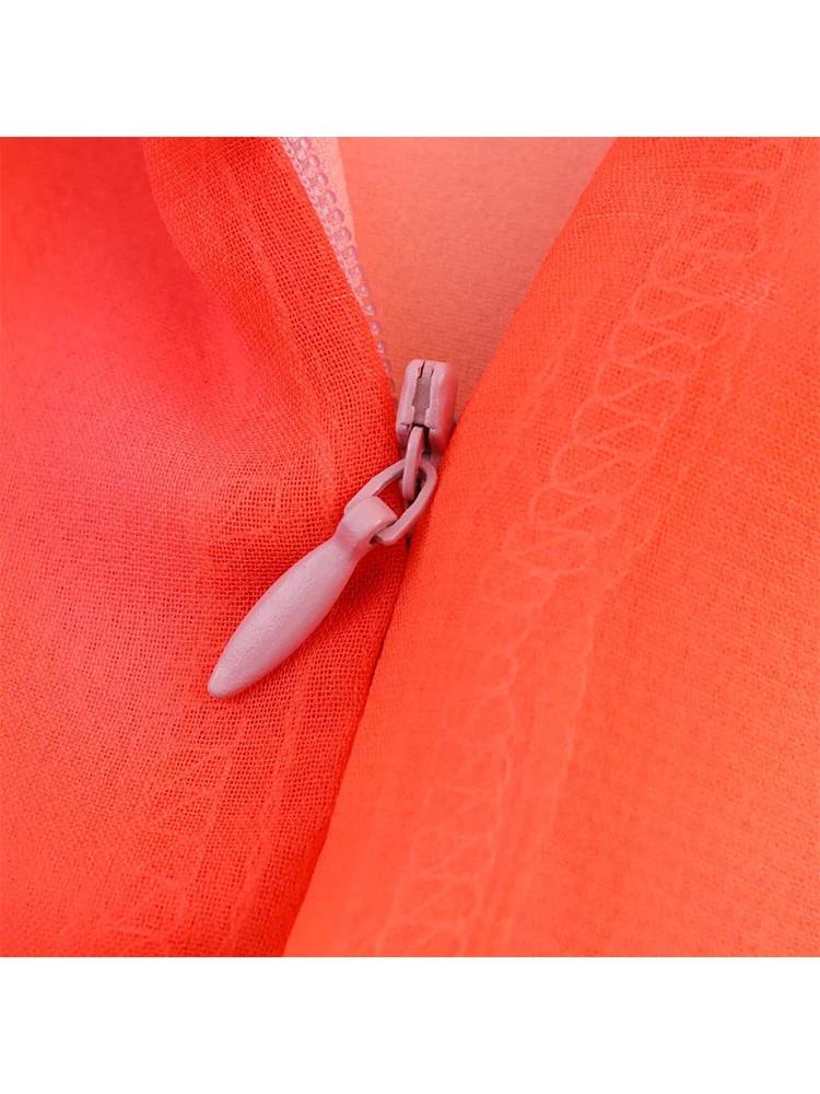 TFMLN Elegant Women Tie-dye Print Sling Dress With Scarf Holiday Style Sleeveless Long Evening Dress Female New Vacation Robes