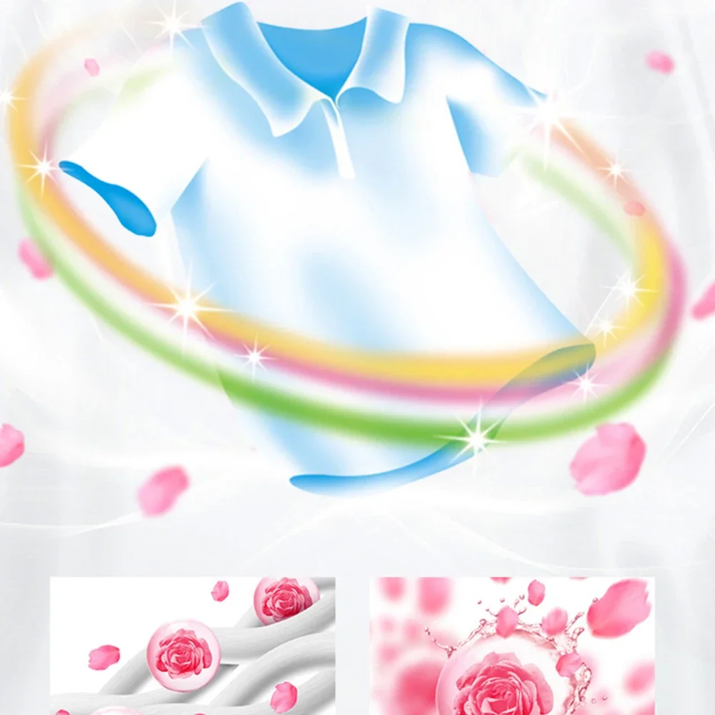Laundry Scent Beads 100PCS/SET Laundry Fragrance Beads Granule Water Soluble Softener Pods Laundry Scent Booster Aroma Boosting Clothes Aromatherapy