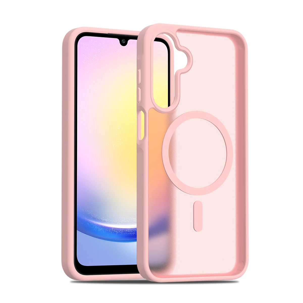 MagSafe-Compatible Silky Smooth Touch Shockproof Wireless Charging Case - TPU/PC Material