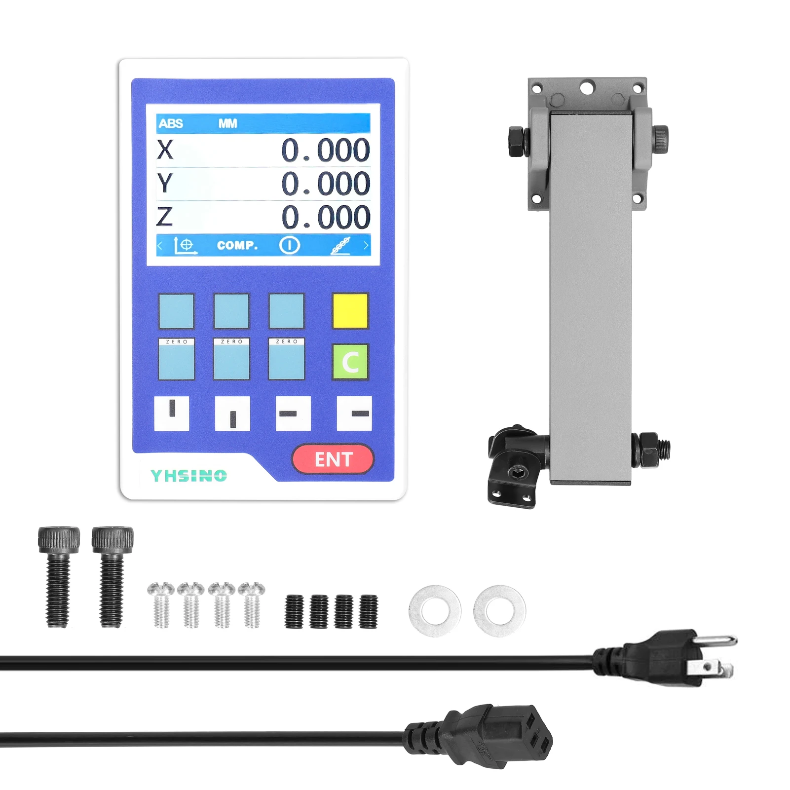 

YH800-3A Small Portable Linear Encoder Multi-function Digital Readout Optical Position Measuring Instrument with Display Screen