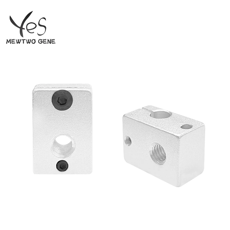 

Factory outlet 3D printer parts V6 Heater Block for Sensor Cartridges for v6 HOTEND extruder for PT100 sensor for v6 HOTEND