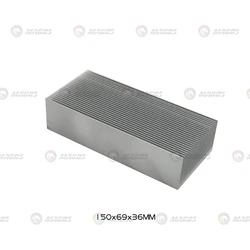 High - Performance Aluminum Heatsink for Efficient Cooling (150mm)