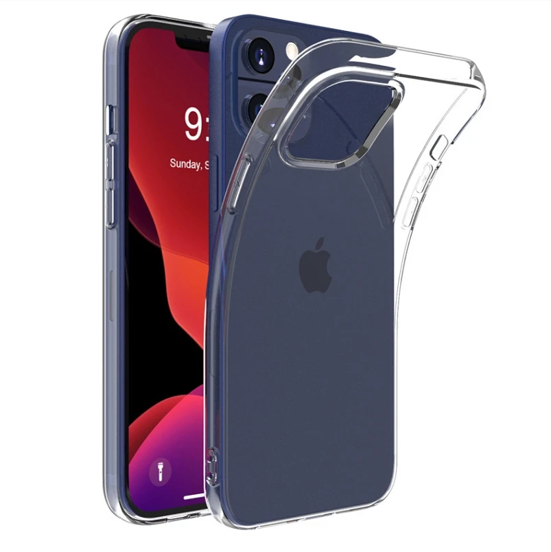 Ultra-Durable Shockproof Clear Silicone Phone Case