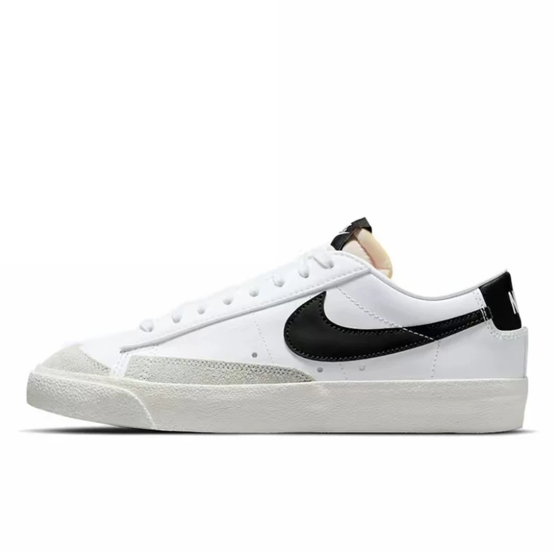 Skateboarding Shoes Sports Shoes Nike Blazer Low 77 Men Woman Casual Skateboard Shoe Classics Genuine Leather Non-slip Comfortable Unisex Flat Sports Sneakers