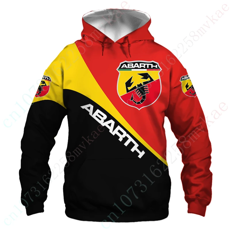 

Abarth Essentials Streetwear Anime Zip Hoodies Casual 3D Printing Oversize Hoodie Unisex Sweatshirt Harajuku Men's Clothing Top