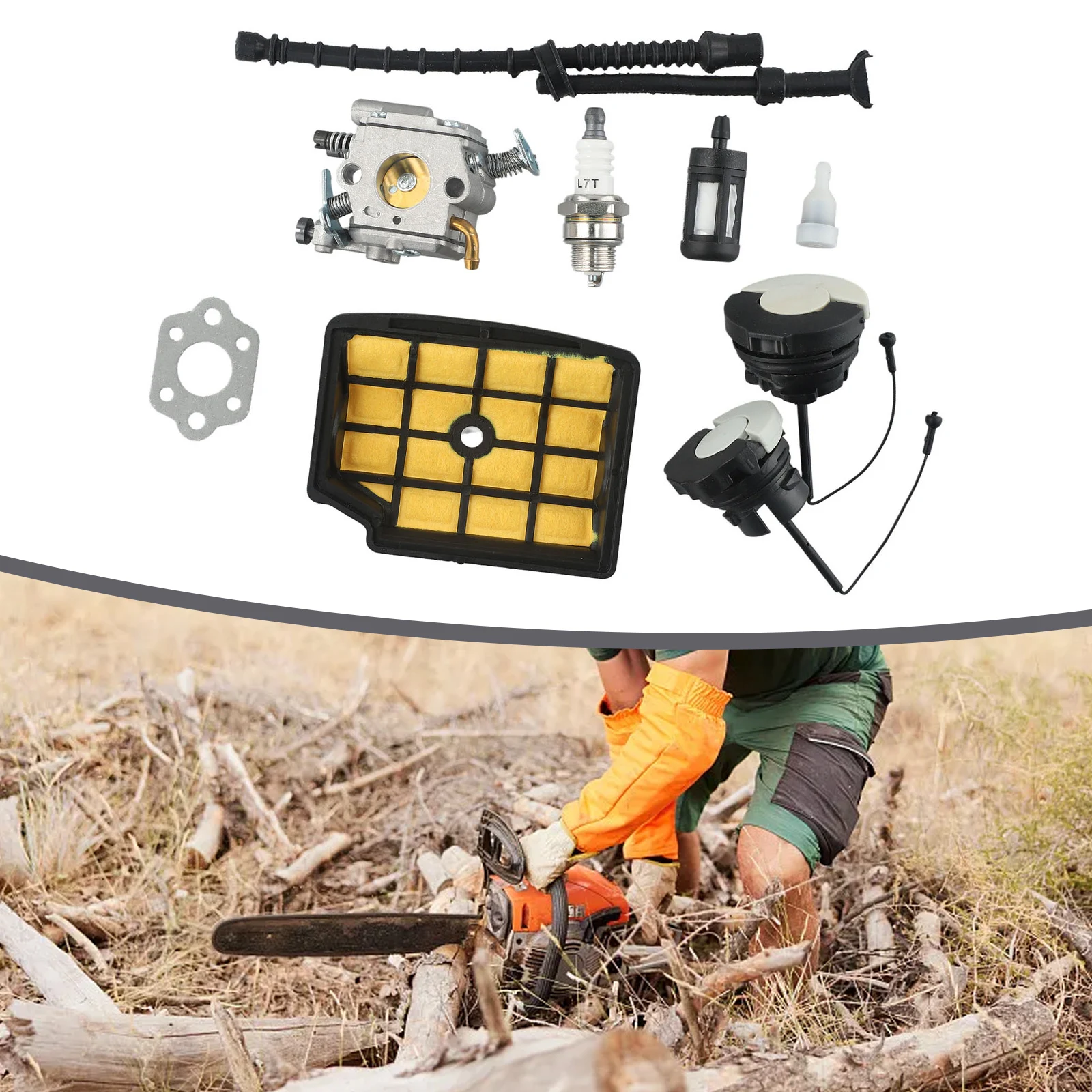 

Карбюратор для бензопилы Stihl MS200 MS200T 11291200653 1129 120 0653, 1 комплект