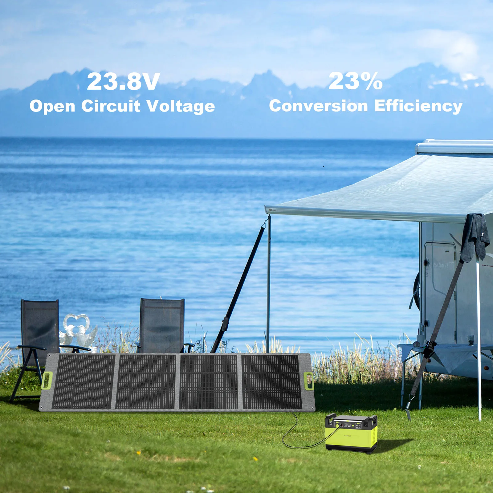 YYHC-Multifunctional High Convert Rate Ultrathin Waterproof Folding Quick Charger Foldable Solar Panel 200W