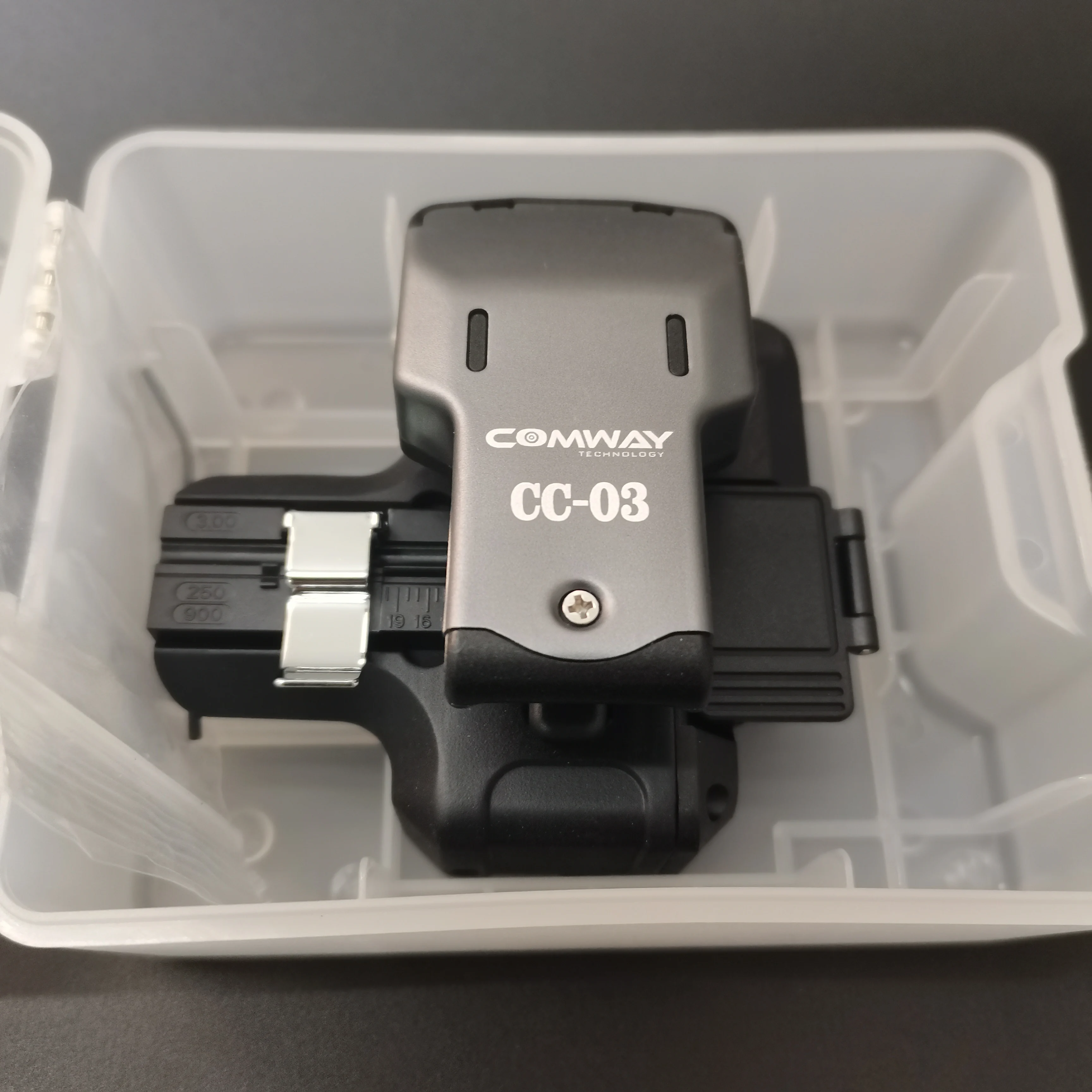 Comway CC 03 Convenient Fiber Optic One-step Cleaver, COMWAY CC-03, Fusion Splicer Cutting Machine, Precision Fiber Cleaver