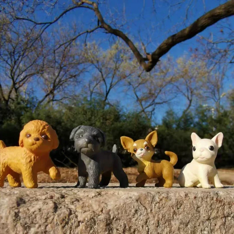 1 pcs/kitty cat/miniatures dog/lovely cute/fairy garden gnome/moss terrarium decor/crafts/bonsai/doll house/figurine/model/toy ornament crafts,miniature figurines,miniature ornament,resin crafts,cat toy ornaments,cat figurine decoration,cat figurines,dog statue ornament