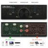 Little bear MC2 Mini 2-Way Fully Balanced XLR RCA Converter Stereo Audio Adapter Passive Preamplifier 2