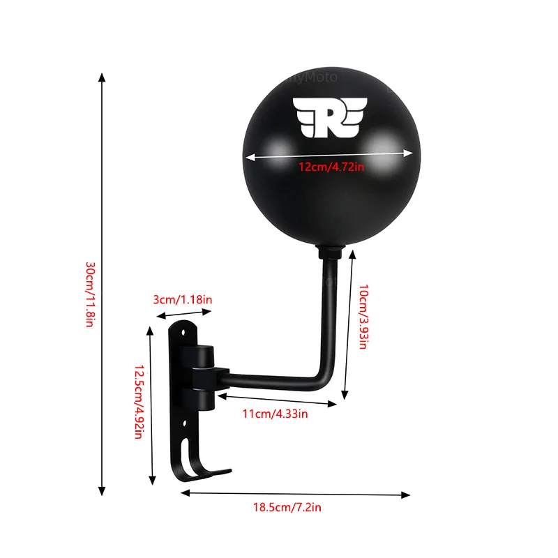 For Royal Enfield Bullet/Meteor/Classic 350 500 Interceptor 650 Continental GT 535 Himalayan 411 Motorcycle Helmet Holder Wall