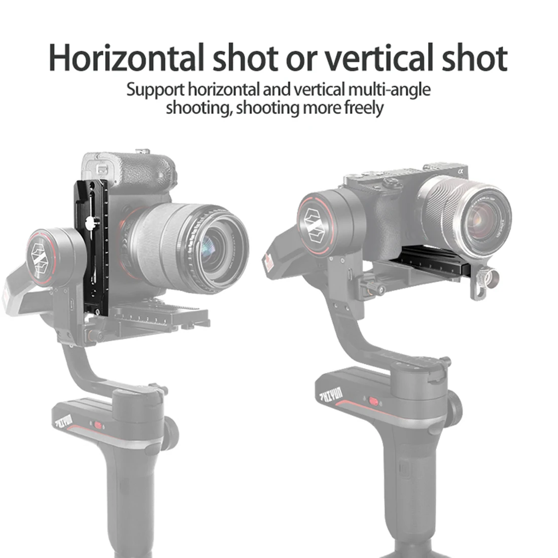 SLR Camera Vertical Quick Release Plate L Mounting Plate Bracket For Weebill S /rsc2 /rs2 Handheld Gimbal Stabilizer