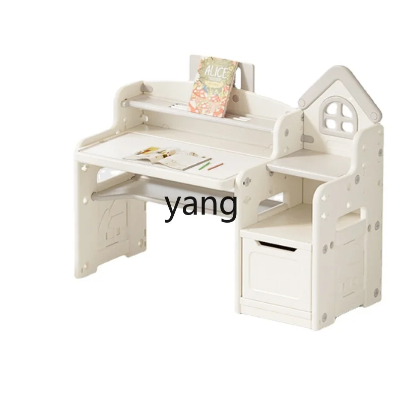 

Yhl Function Building Table Girls Boys Study Table Assembled Puzzle Drawing Board Game