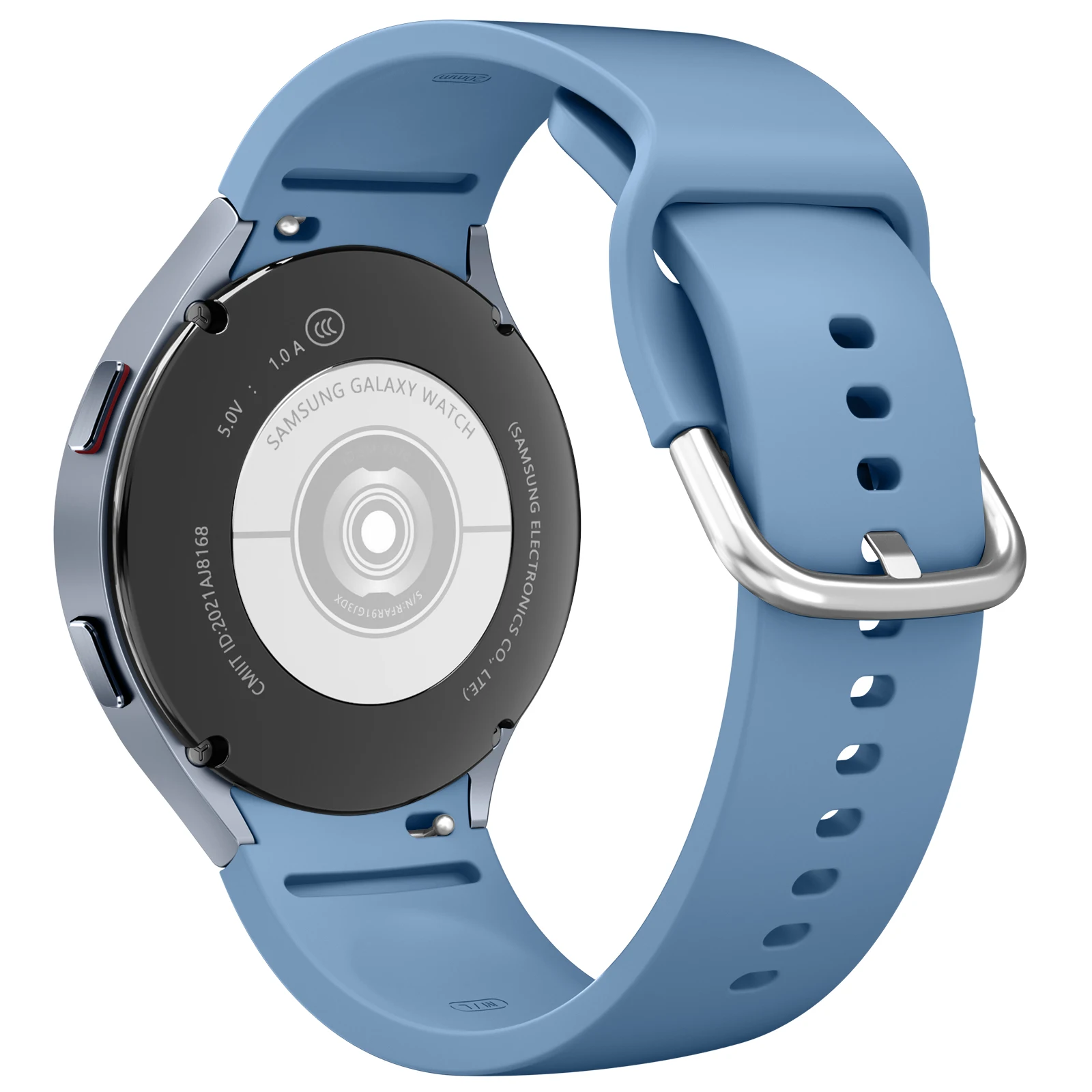 Seamless 20mm Silicone Watch Band – Universal Design