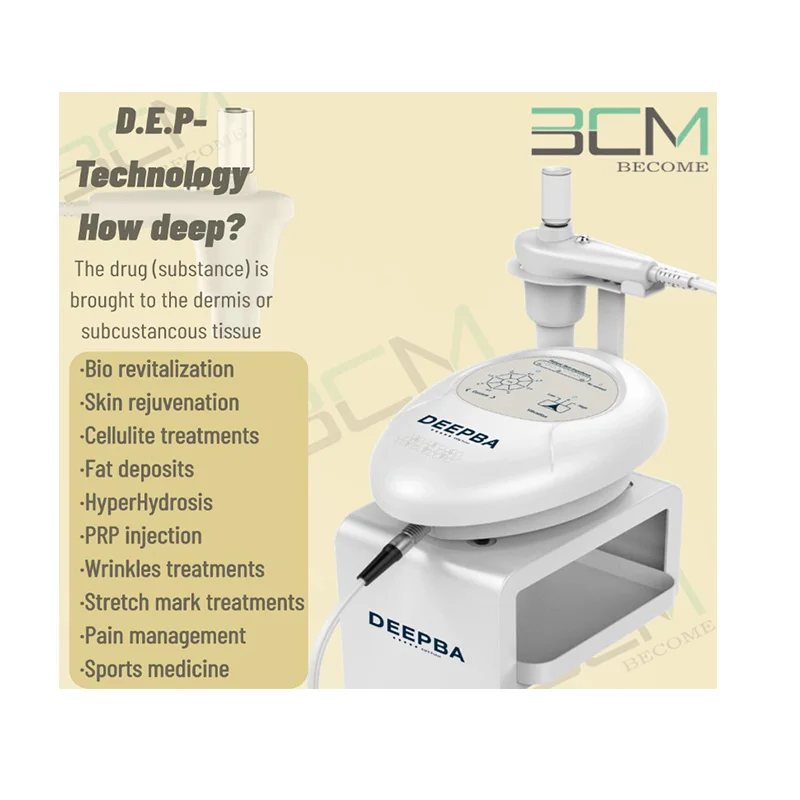 Factory Price Deepba Skin Tightening Open Skin Water Channel Device Superconducting Electro Poration D.E.P. Dep2 Body Neck CE