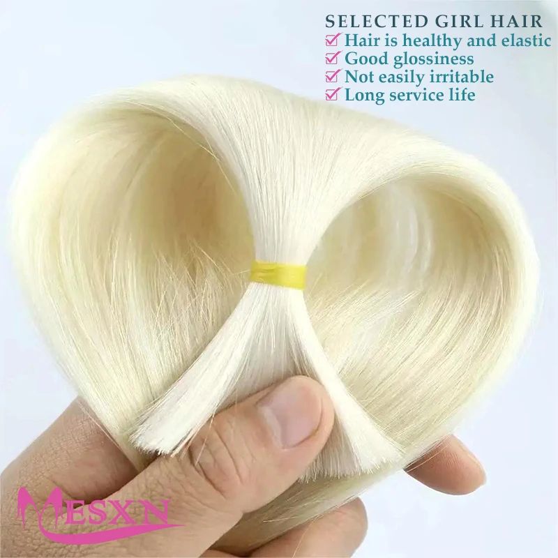 Human Hair Extensions 100% Real Natural For Women For salon 16-24inch human hair extensions