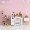Kids Study Desk with chair,  Children School Study Table with  Chair for 3-8 Years Old, Study Writing Table for Home School Use 2