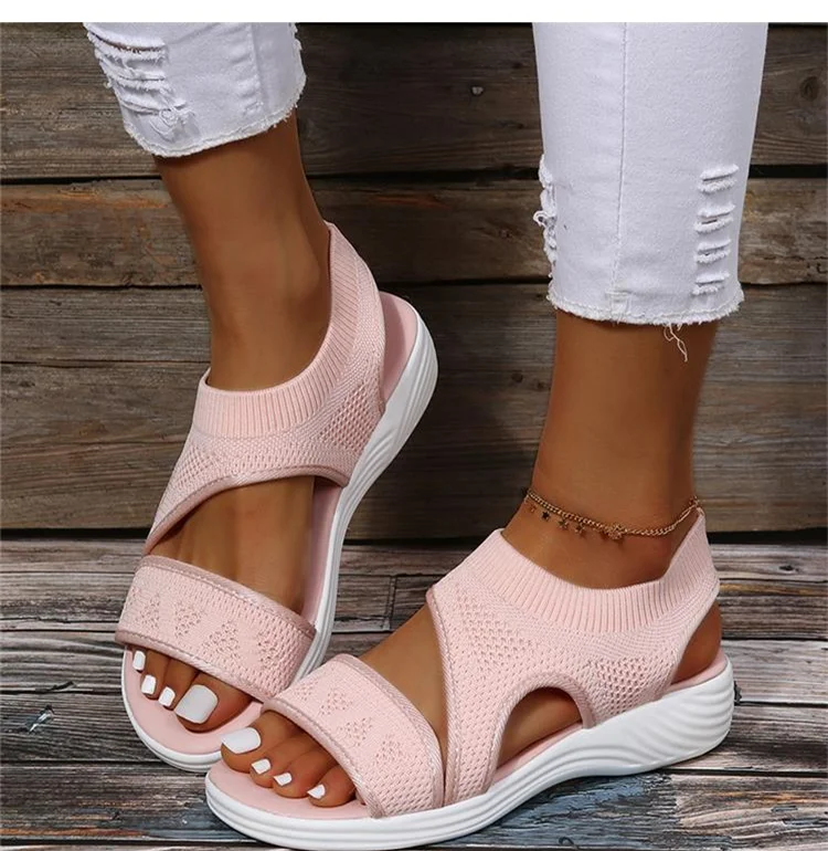 Women Shoes Sandals Summer Fashion Open Toe Walking Shoes Thick bottom Ladies Shoes Comfortable Sandals Platform Sexy Footwear