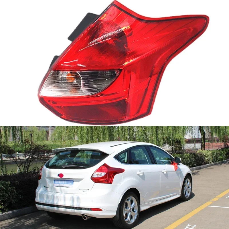 

For Ford Focus 2012 0213 2014 hatchback car accsesories LED Taillight Rear Light Tail Lamp Assembly Tail Lights 1PCS