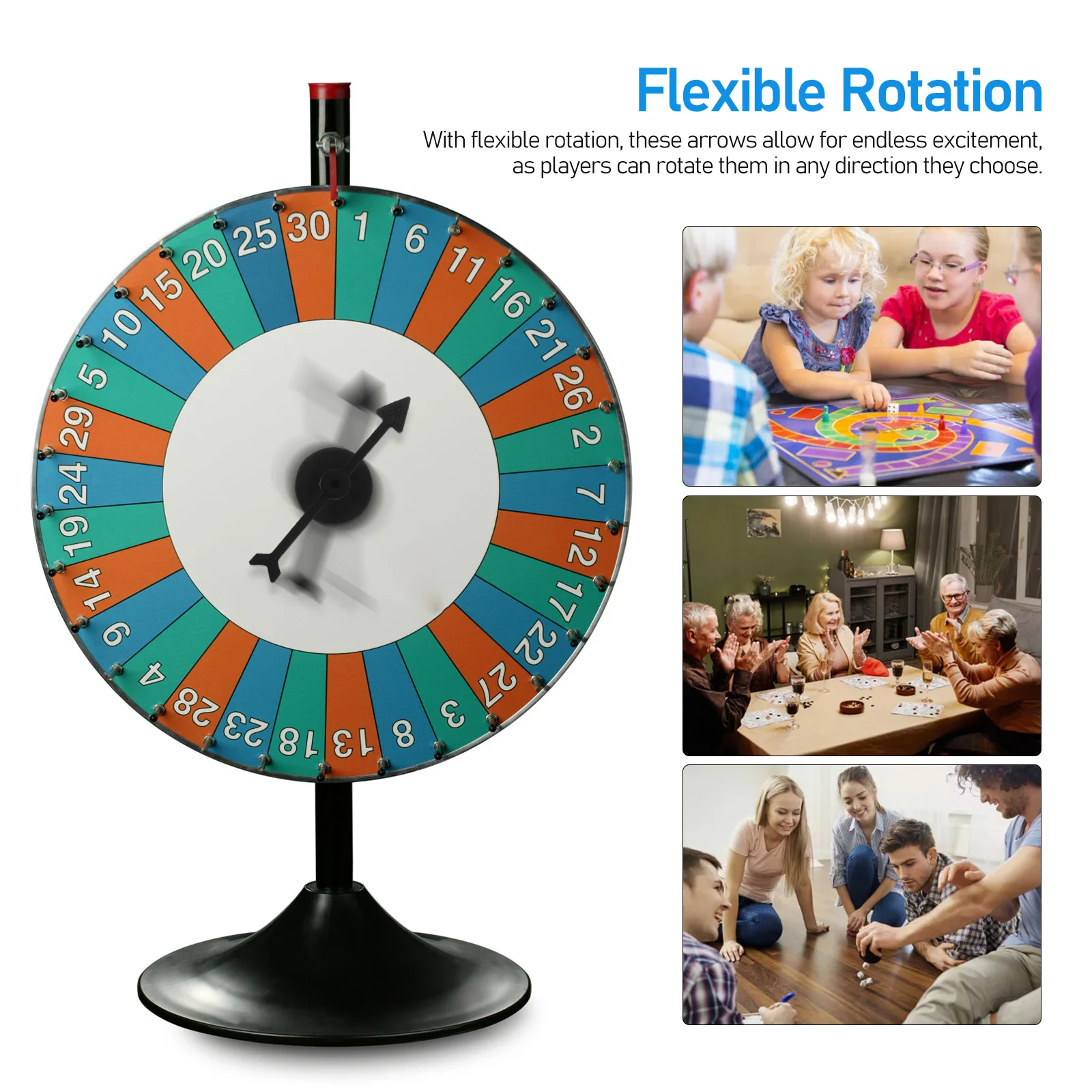 25 Pcs Rotating Board Game Accessories Plastic Pointers Mini Replacement For Classroom Arrow Rotation