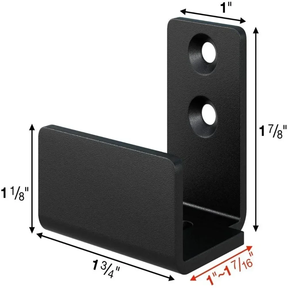 Barn Door Guides Carbon Steel Adjustable Sliding Door Floor Hardware Bottom Barn Guide Roller Decor With Screws sliding barn door guide