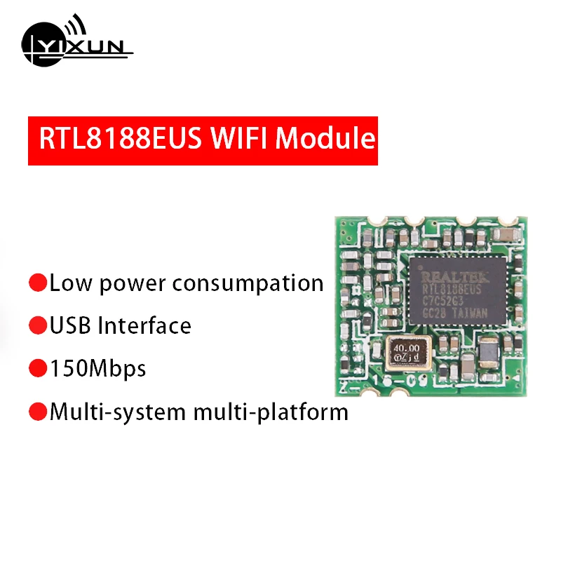 USB-модуль Wlan 11n, Wi-Fi-модуль Φ RTL8188EUS/UM12BS RTL8188, модуль wlan 11 b/g/n, usb-модуль