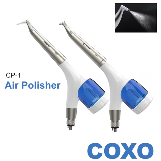 COXO CP-1 Dental Air Polisher Supragingival/Subgingival 2 in 1 Prophy Jet Air Polisher Air Flow Teeth Whitening Polishing Tool