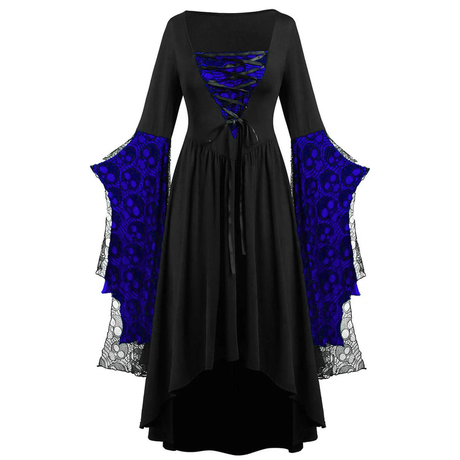 Women’s Skull Lace Strap Dress