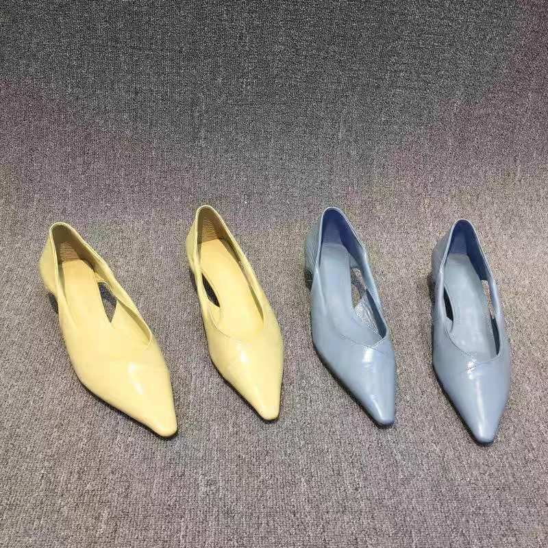 Pointed Toe Women Sexy Shoes Flats Shallow Sandals 2024 Designer New Dress Shoes Walking Luxury Trend Cozy Female Zapatillas 3