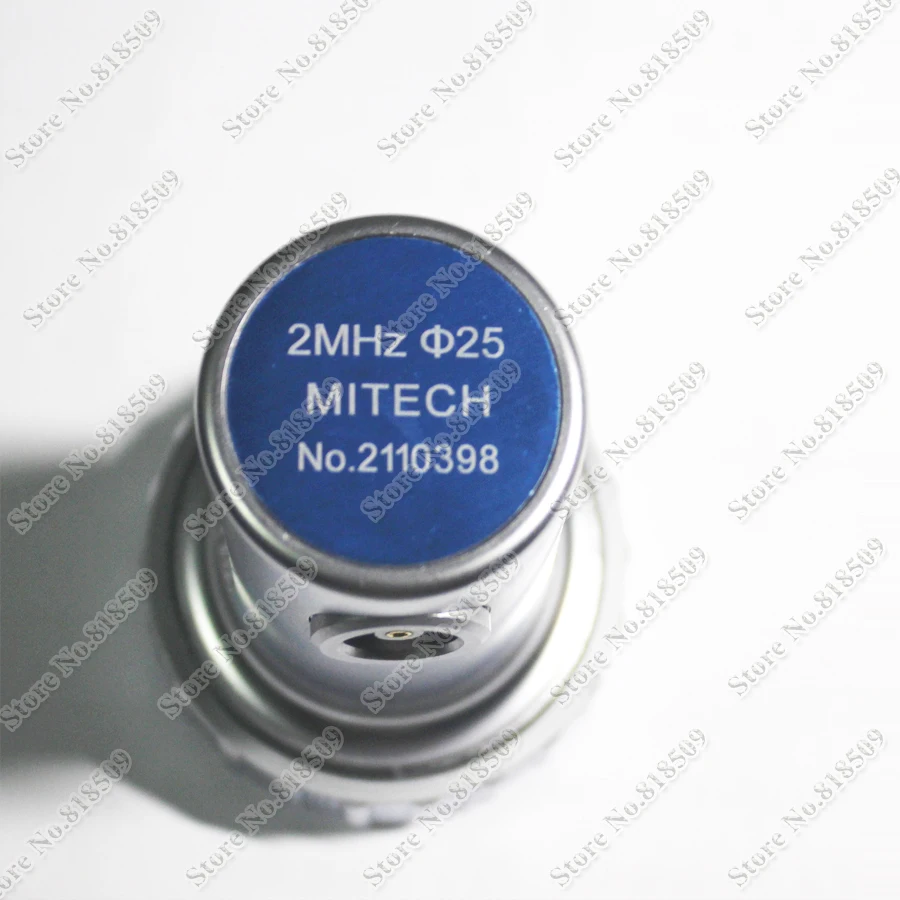 Mitech 2MHz 25mm Straight Beam Probe Single Element Transducer for Ultrasonic Flaw Detector Tester