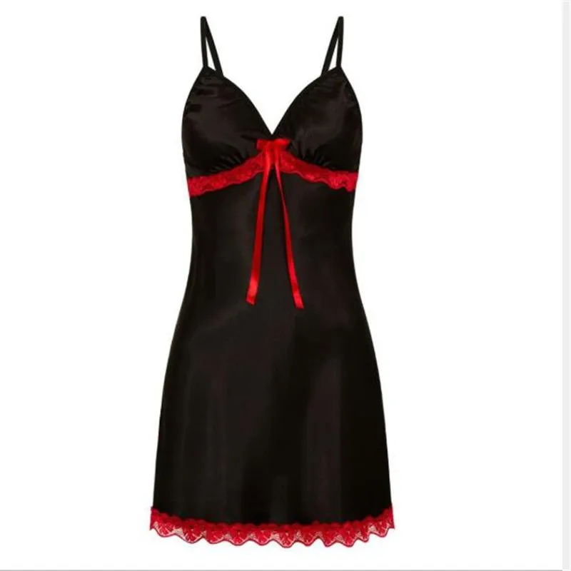 Women Nightgowns Women Nightdresses Sleeping Dress Sexy Perspective Fun Nightgown Women Sleepwear Lace Floral Nightie Lingerie Suspenders Nightdress Comfortable Robe Summer