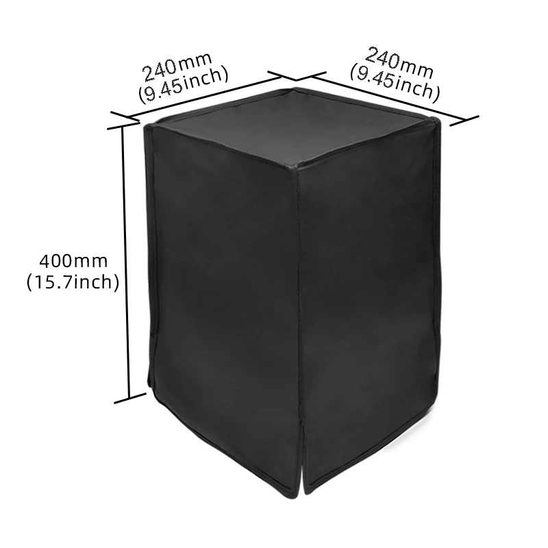Blackout Cover for Resin 3D Printer Enclosure Protection from UV Dust Dirt Spill PVC Polyester Storage for Photon LD-002R 2H