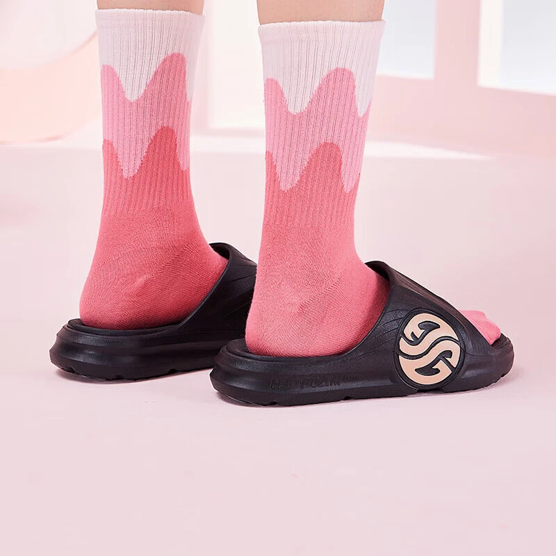 361 Degrees Women AG Outdoor Sports Thick-Soled Outerwear Beach Casual Sandals Slippers Sports Wear Couple Slippers 682126702F 5