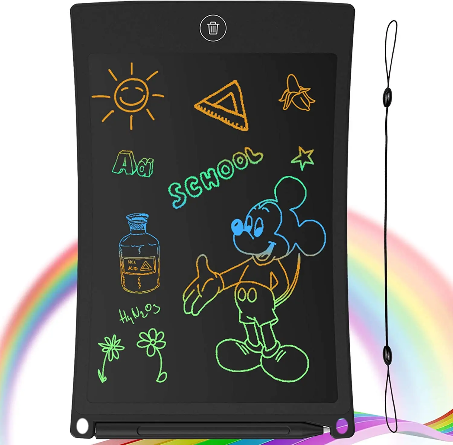 Drawing Board LCD Handwriting Board Baby Household Children's Drawing Drawing Board Electronic Graffiti Writing Board 8.5 inch