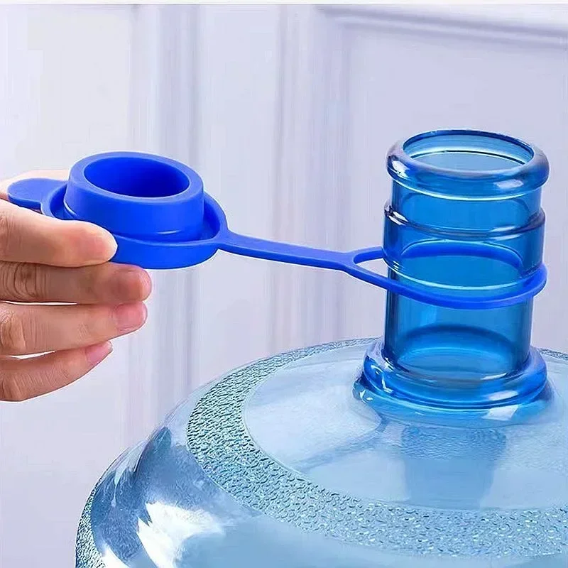 Description Picture 5 of item5/1Pcs Replacement Water Bottle Cover Reusable Food Grade Silicone Lid 5 Gallon Water Bottle Lids With Leak-proof Inner Plugs