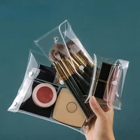 Makeup Bag Clear Organizer Cosmetic Bags Travel Portable Brush Case Storage Set PVC Transparent Pen Bath Toiletry Wash 1