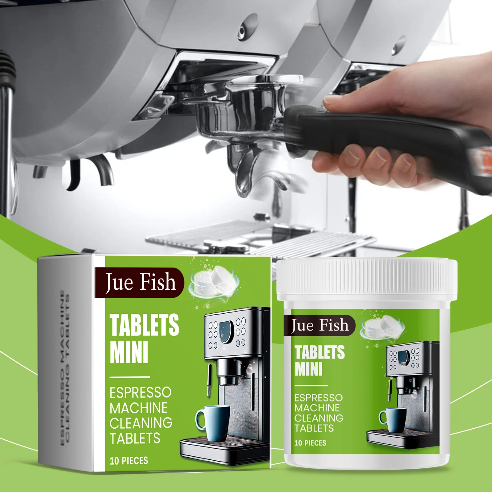 Coffee Machine Effervescent Tablet Coffee Maker Pot Cleaner Espresso Maker Descaling Tea Cup Stain Remover Coffee Maker Descaler