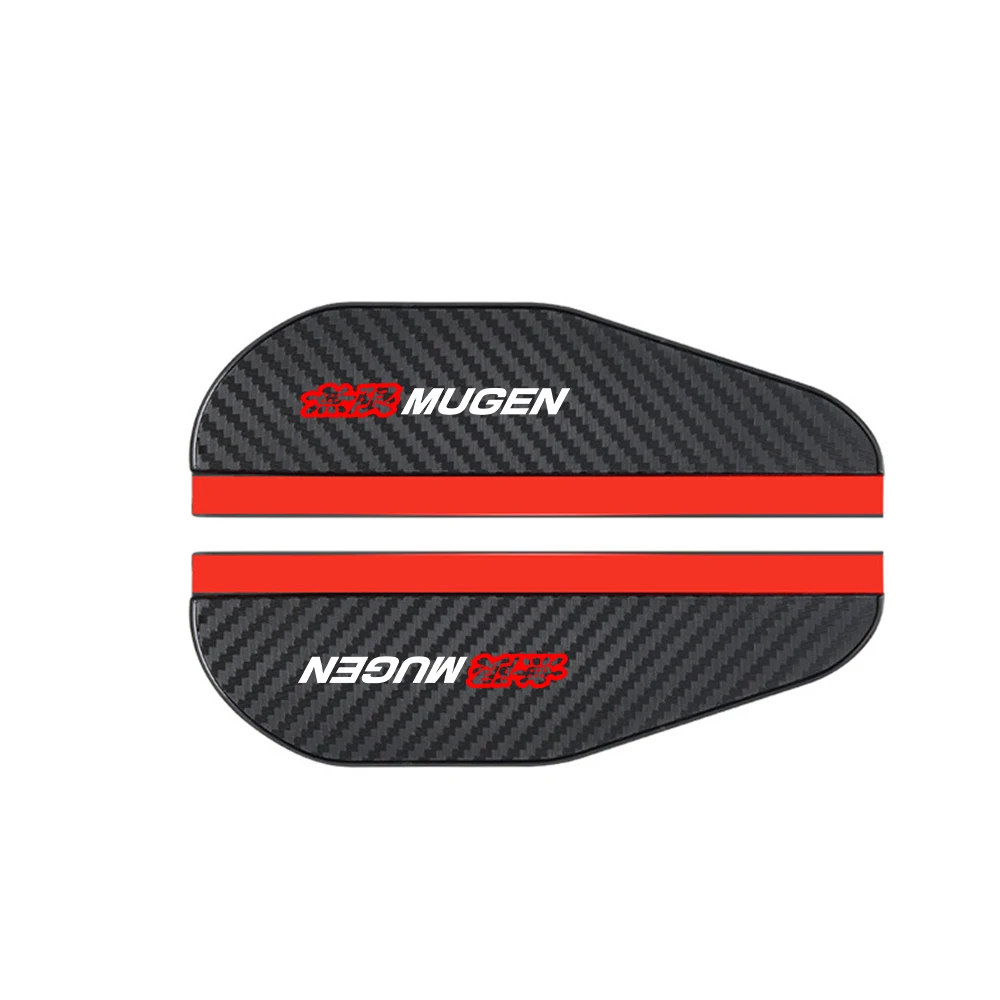 2pcs car rearview mirror carbon fiber rain accessories for Honda mugen power Accord Civic vezel Crv City Jazz Hrv car rearview mirror accessories