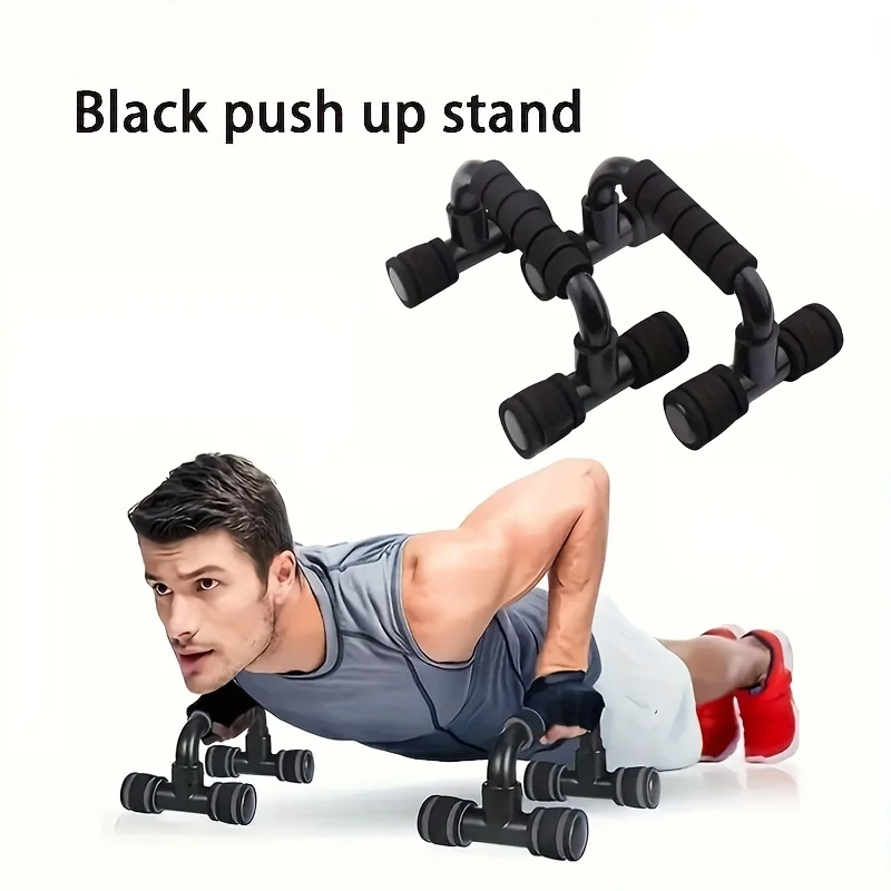 1 pair of push up stands, chest and arm training, anti slip, muscle strength training, sports and fitness accessories