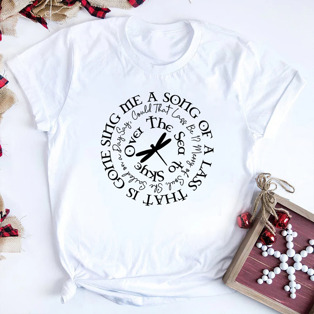 Sing Me A Song Shirt Claire T-Shirt Book Merch Outlander Jamie Fraser Shirts Fraser Ridge Clan Tv Series Tee Retro Sassenach Top 4