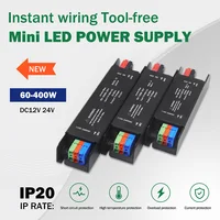 Ultra Thin Lighting Transformers 110V 220V to 12V 24V 60W 100W 200W 300W 400W For CCTV LED Strip Power Supply Adapter Driver - Image 3