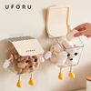 UFORU Kitchen onion ginger and garlic storage box shelf punching wall hanging basket seasoning storage basket 1